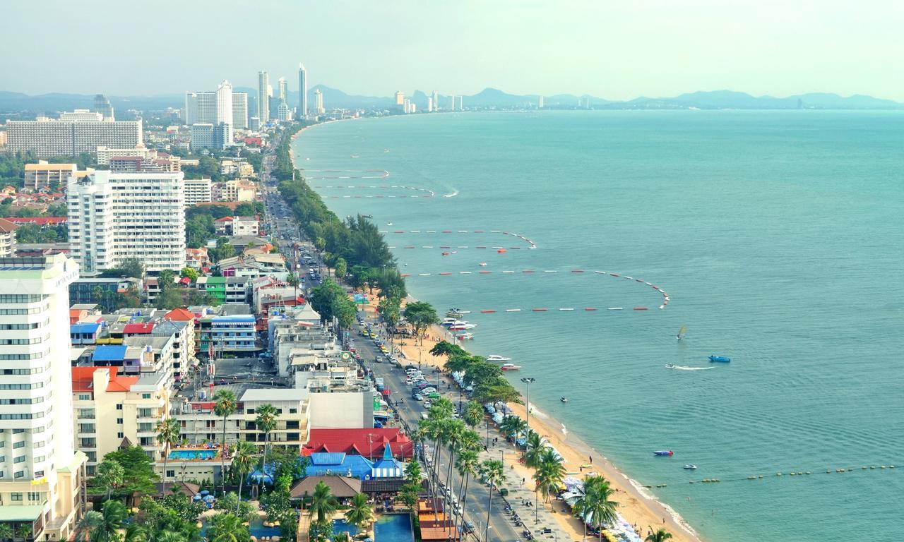 View Talay 1B Pattaya Jomtienアパートメント エクステリア 写真